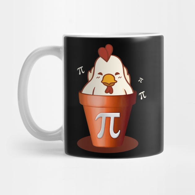 Chicken Pot Pi , Pi Day, Funny Math, Math Teacher, Math Teacher, Mathematics Major by artbyhintze